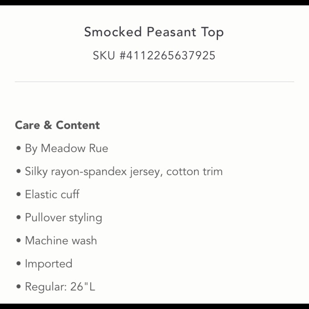 Anthropologie Meadow Rue Top - Picture 7 of 7